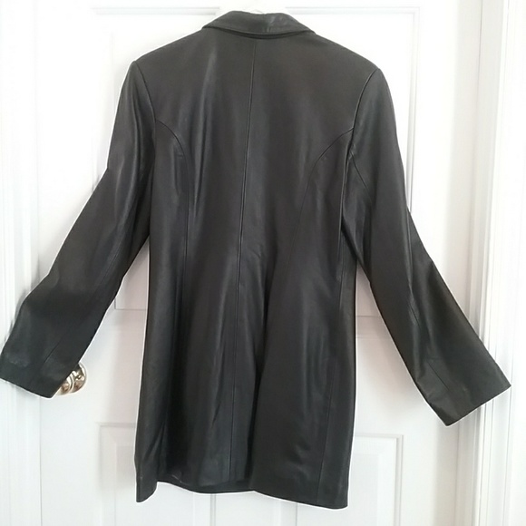 Genuine Leather 3/4 coat # 6B - Picture 2 of 2